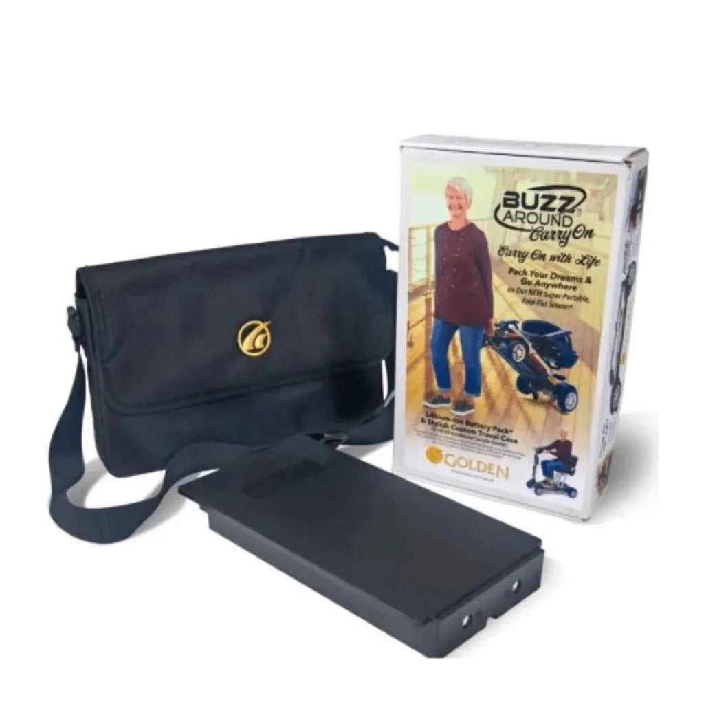 BuzzAround Carry-On Travel Battery | 6.5 AH Airline Approved